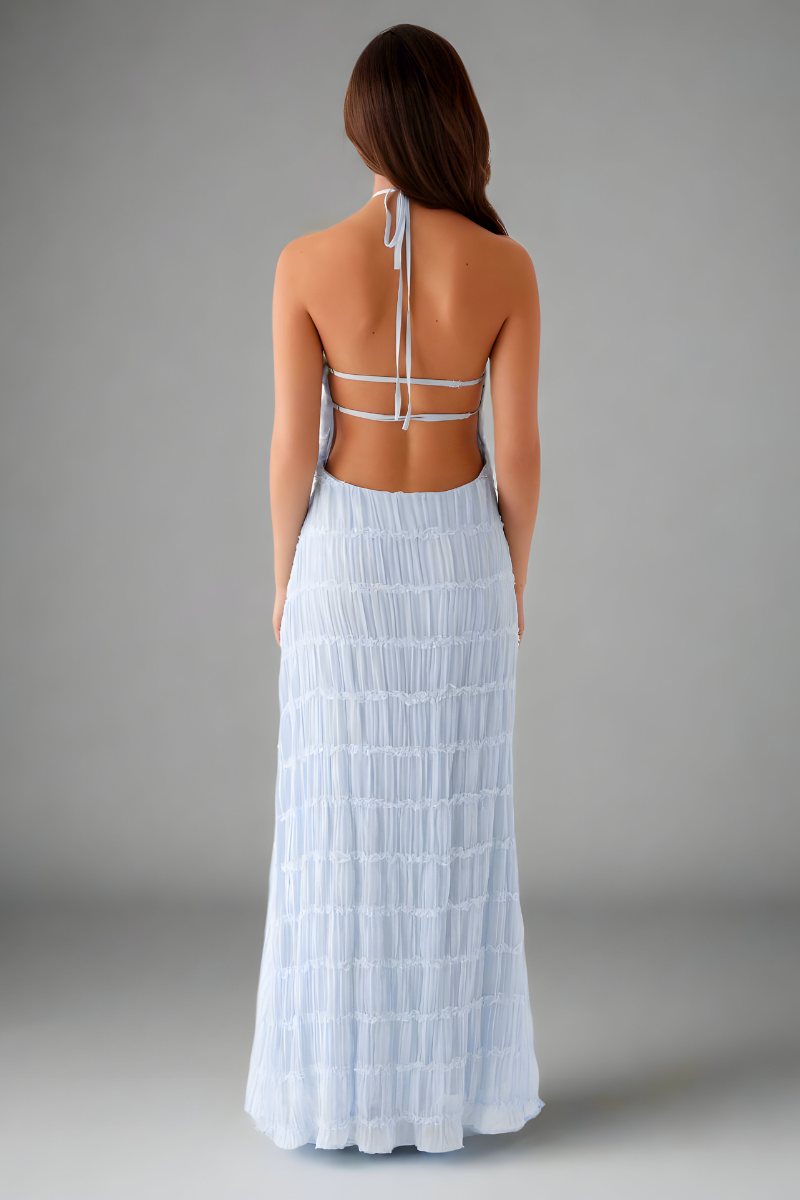Yara | Halter Maxi Dress