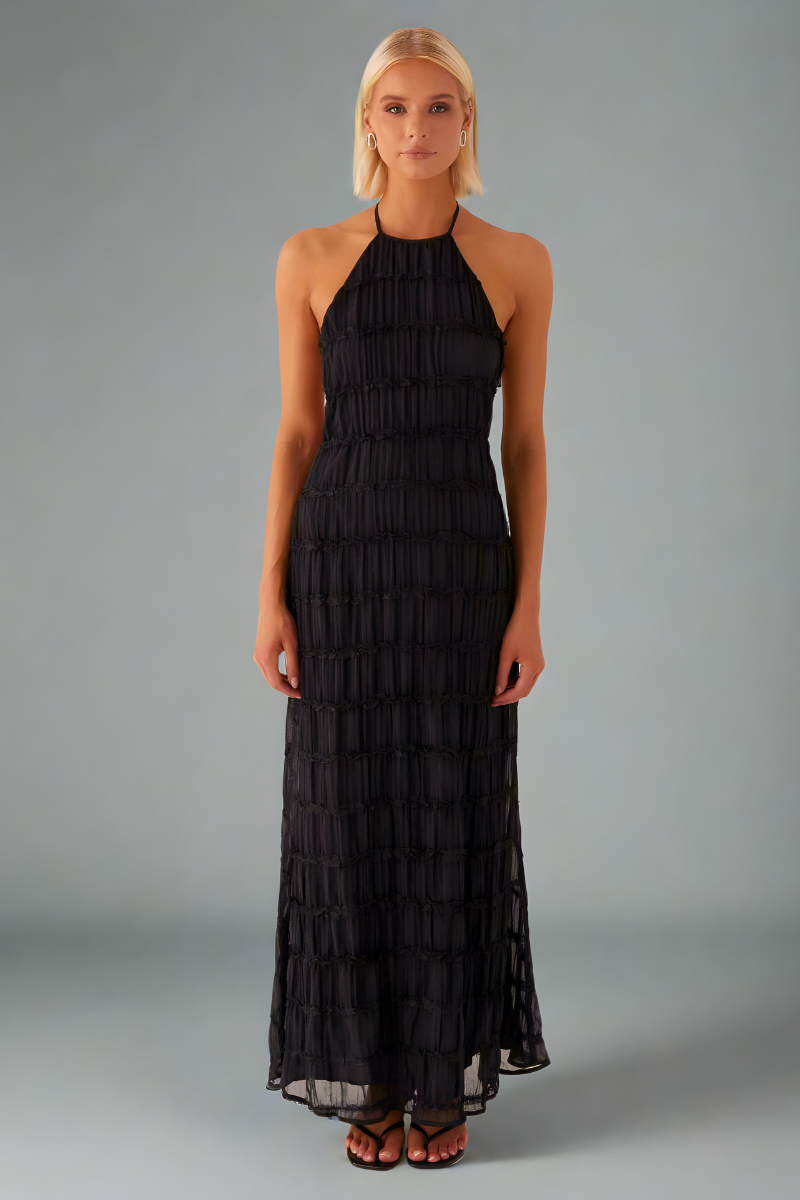 Yara | Halter Maxi Dress