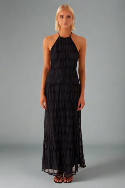 Yara | Halter Maxi Dress