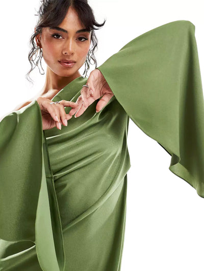 Emerald Elegance | Maxi Dress