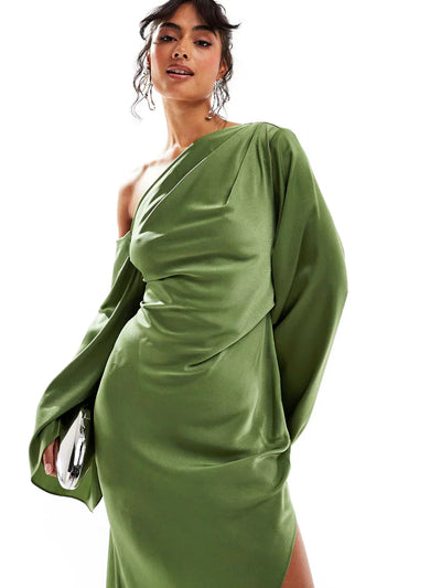 Emerald Elegance | Maxi Dress