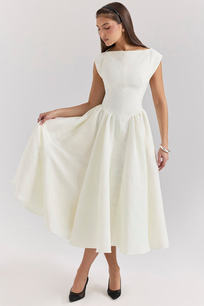 Rachel | Elegant Midi Jurk