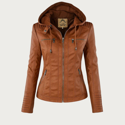Sophie | Durable and Elegant Leather Jacket