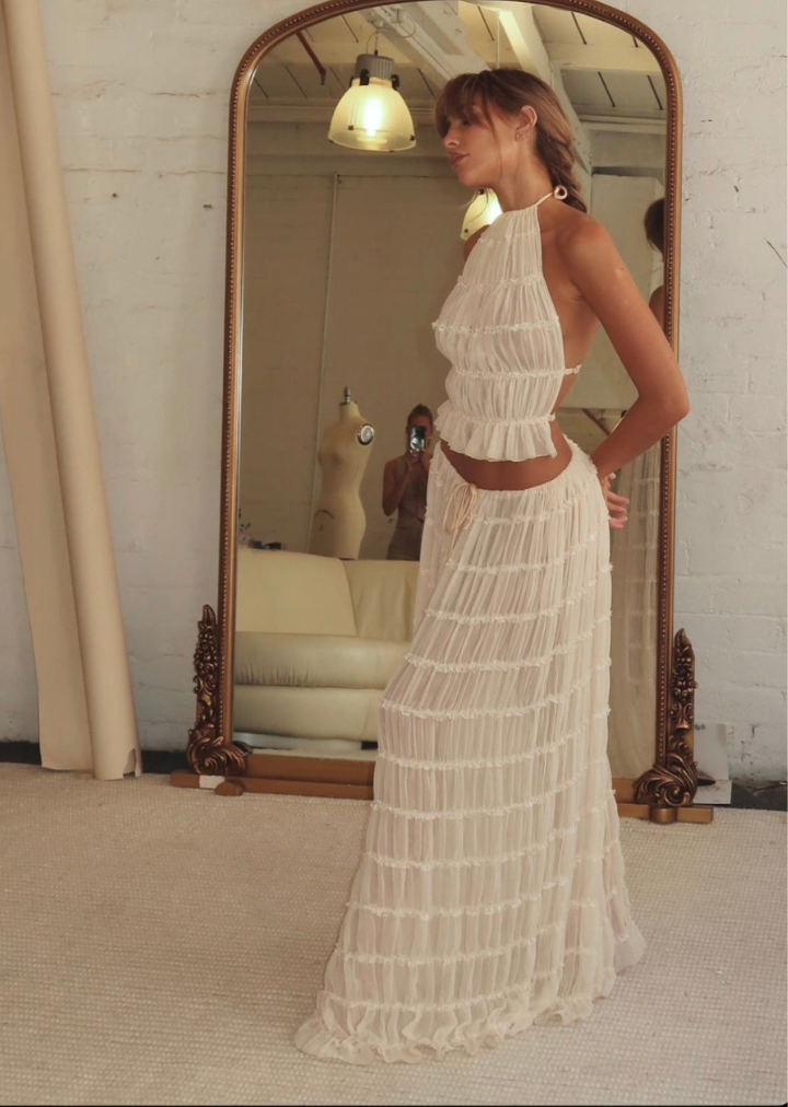 Flora | Elegant Skirt & Top