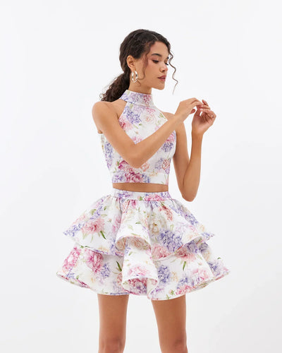 Anemara | Flower Ruffle Set