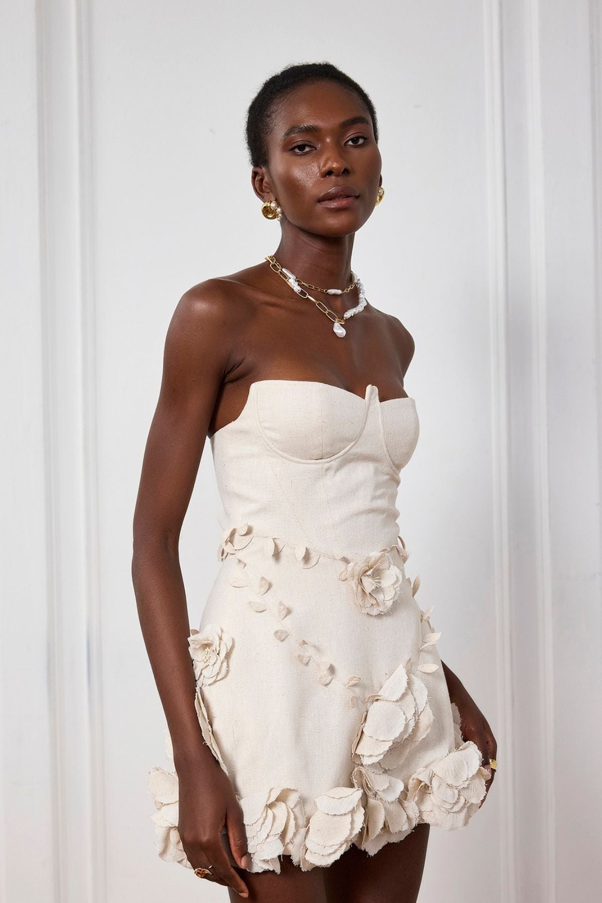 Eleanora | Strapless Mini Dress