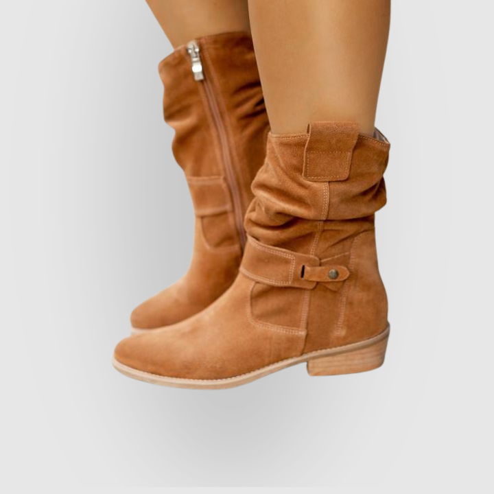 Patricia | Relaxed Suede Ankle Boots