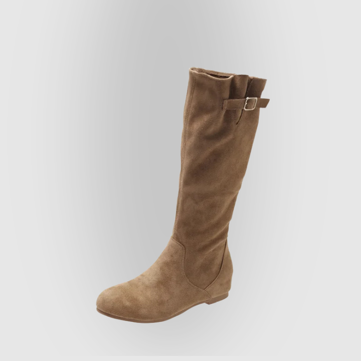 Isabella | Stylish Knee-High Suede Boots