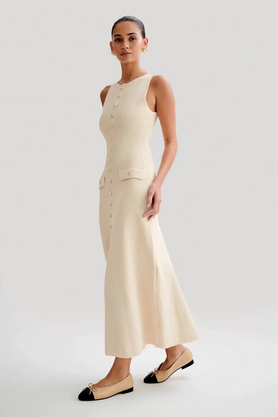 Mayfair Grace | Sleeveless Midi Dress