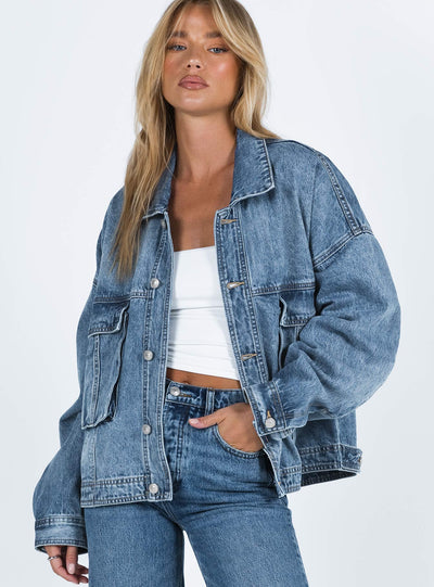 Riley | Oversized Denim Jacket