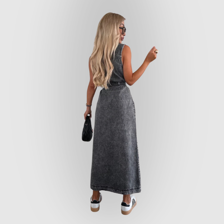 Xalviere | Maxi Denim Dress