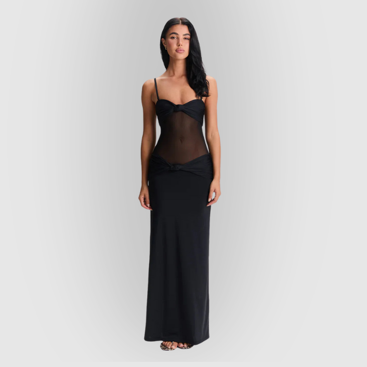 Soraya | Mesh Maxi Dress