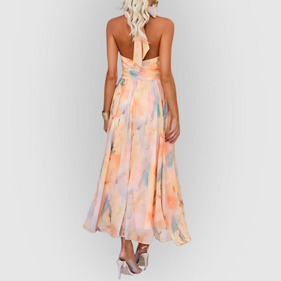 Naomi | Elegant Aquarel Dress