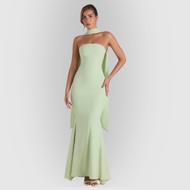 Slimline Fishtail | Maxi Dress