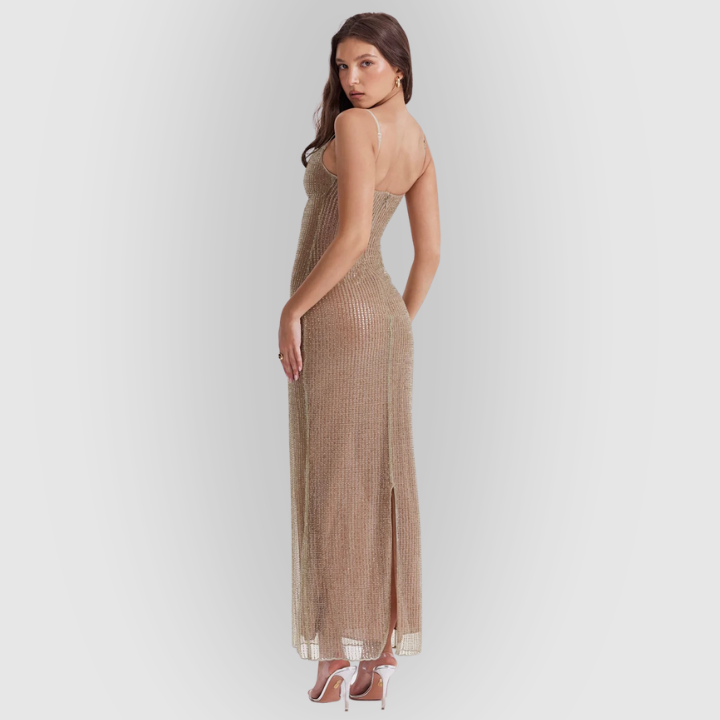 Mila | Maxi Glitter Dress