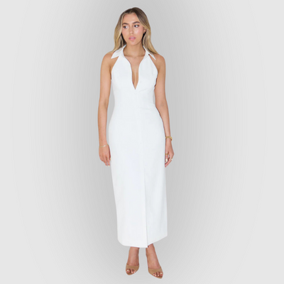 Bella | Collar Maxi Dress