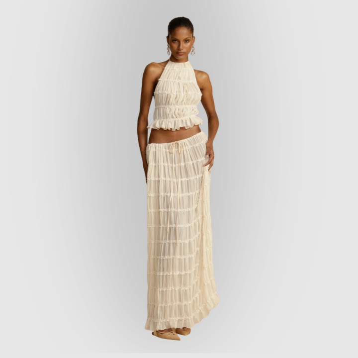 Flora | Elegant Skirt & Top