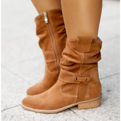 Patricia | Relaxed Suede Ankle Boots