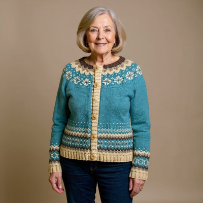 Cassandra | Vintage Island Cardigan