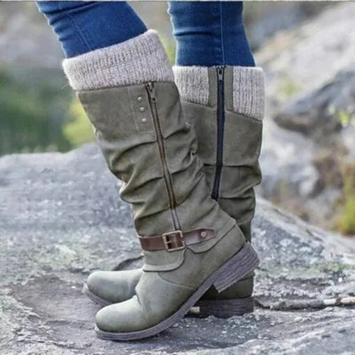 Mabel | Orthopedic Buckle Boots