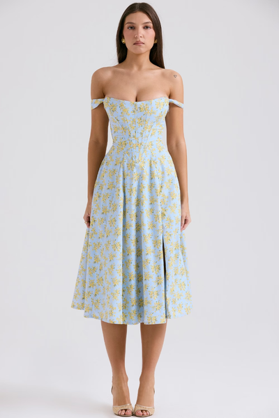 Lilia Corset | Midi Dress