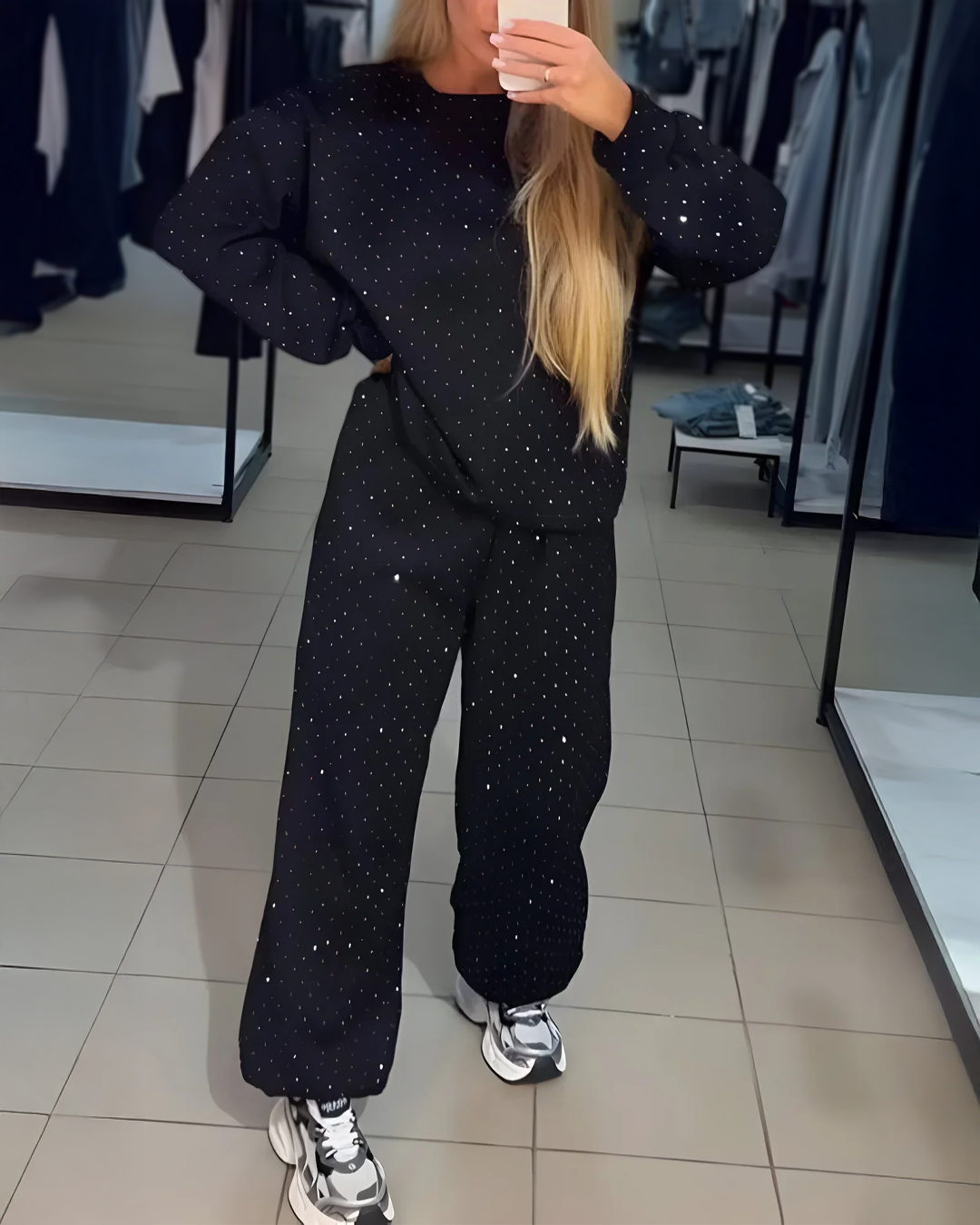 Emily | Diamond Lounge Set